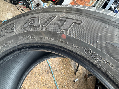 1x 265/55r19 109V Bridgestone Dueler A/T 693 III M+S 265 55 19 2655519 Free P&P