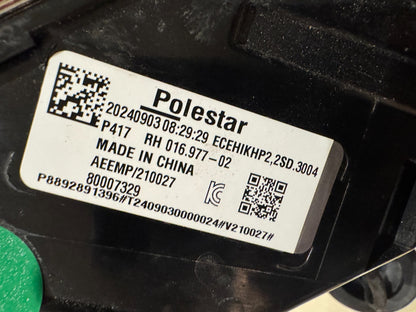 Polestar 4 2025 Right Tail Light P8892891396 SLIGHT DAMAGE SEE PHOTOS 5,6,7