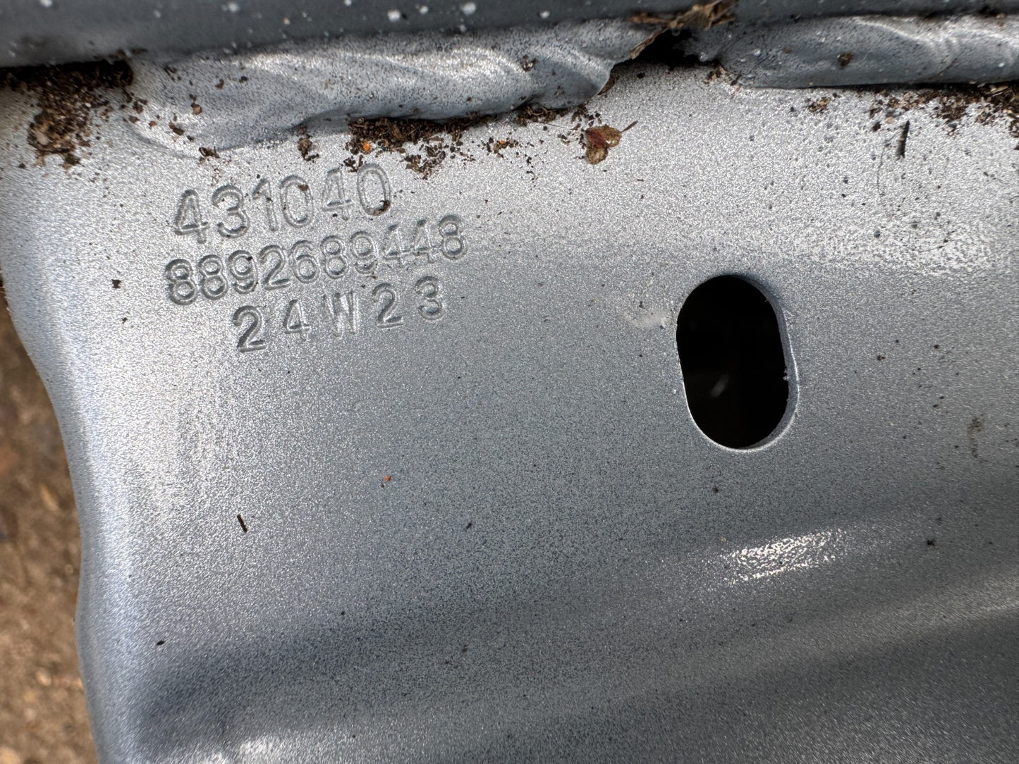 polestar crash bar (possibly polestar 4, compare part numbers)