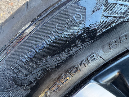 2022-2025 JEEP AVENGER SUMMIT 18" ALLOY WHEEL & TYRE 215/55/18 52197384 GREAT!