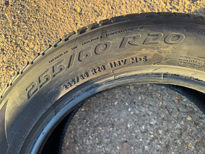 New 255 60 20 Pirelli Scorpion Zero All season Tyre FROM SPARE WHEEL NO ROAD USE