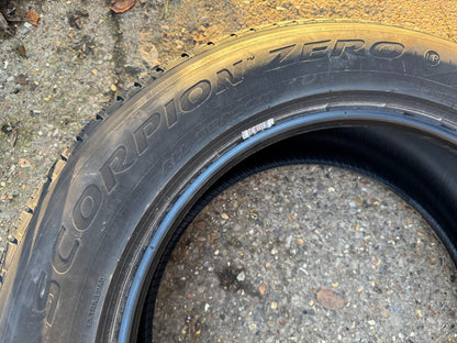New 255 60 20 Pirelli Scorpion Zero All season Tyre FROM SPARE WHEEL NO ROAD USE