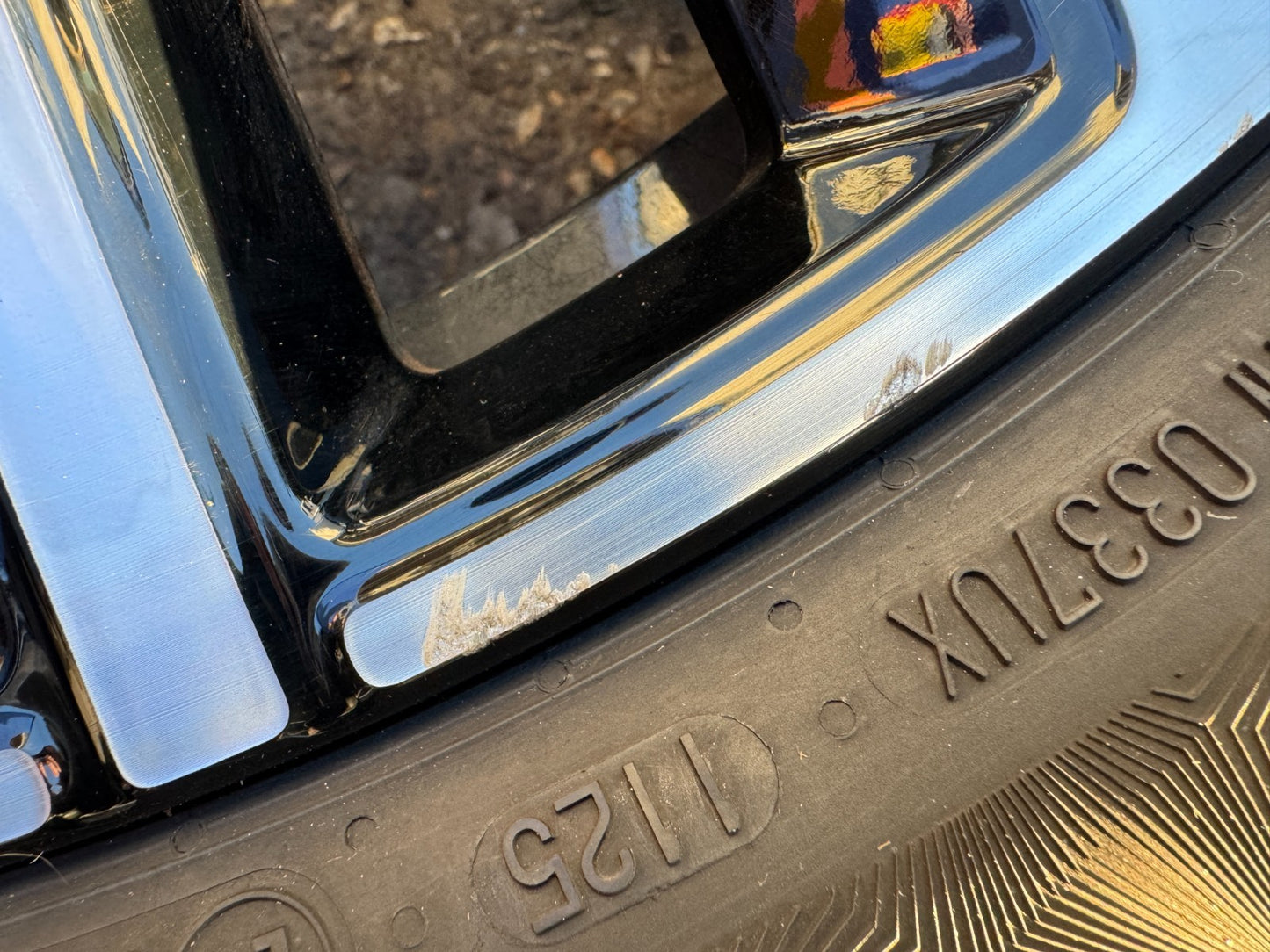 2025 Volvo XC90 21" 9J alloy wheel 2023 to 2026 32294603 scratched & good tyre!