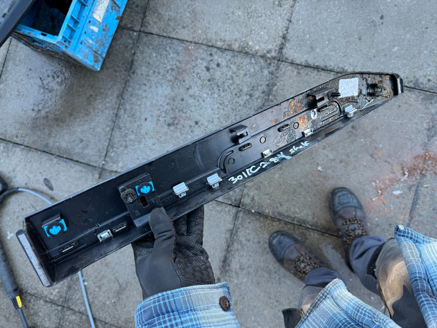 Genuine Fiat 600 600E Right door trim 735771638 RT