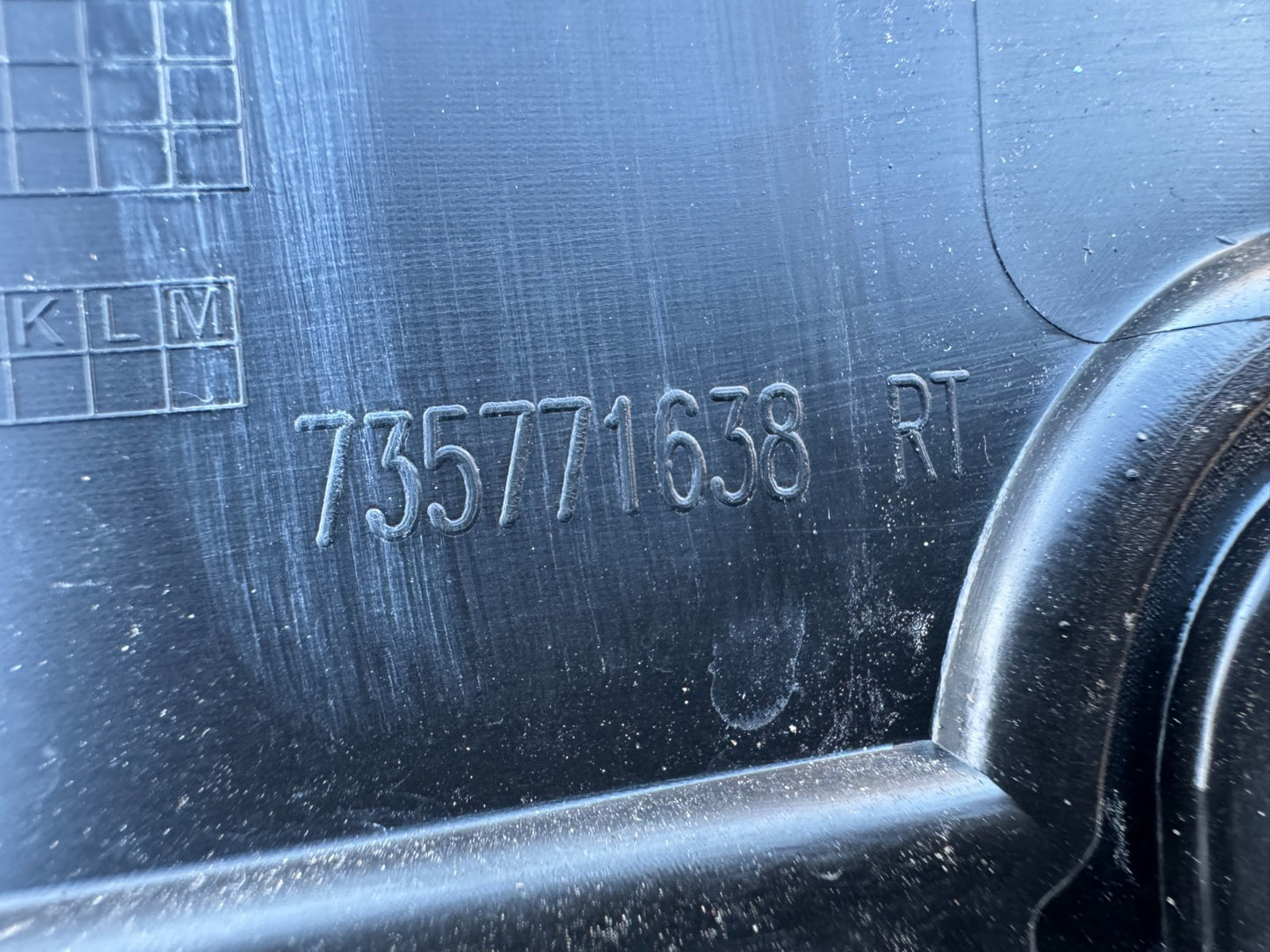 Genuine Fiat 600 600E Right door trim 735771638 RT