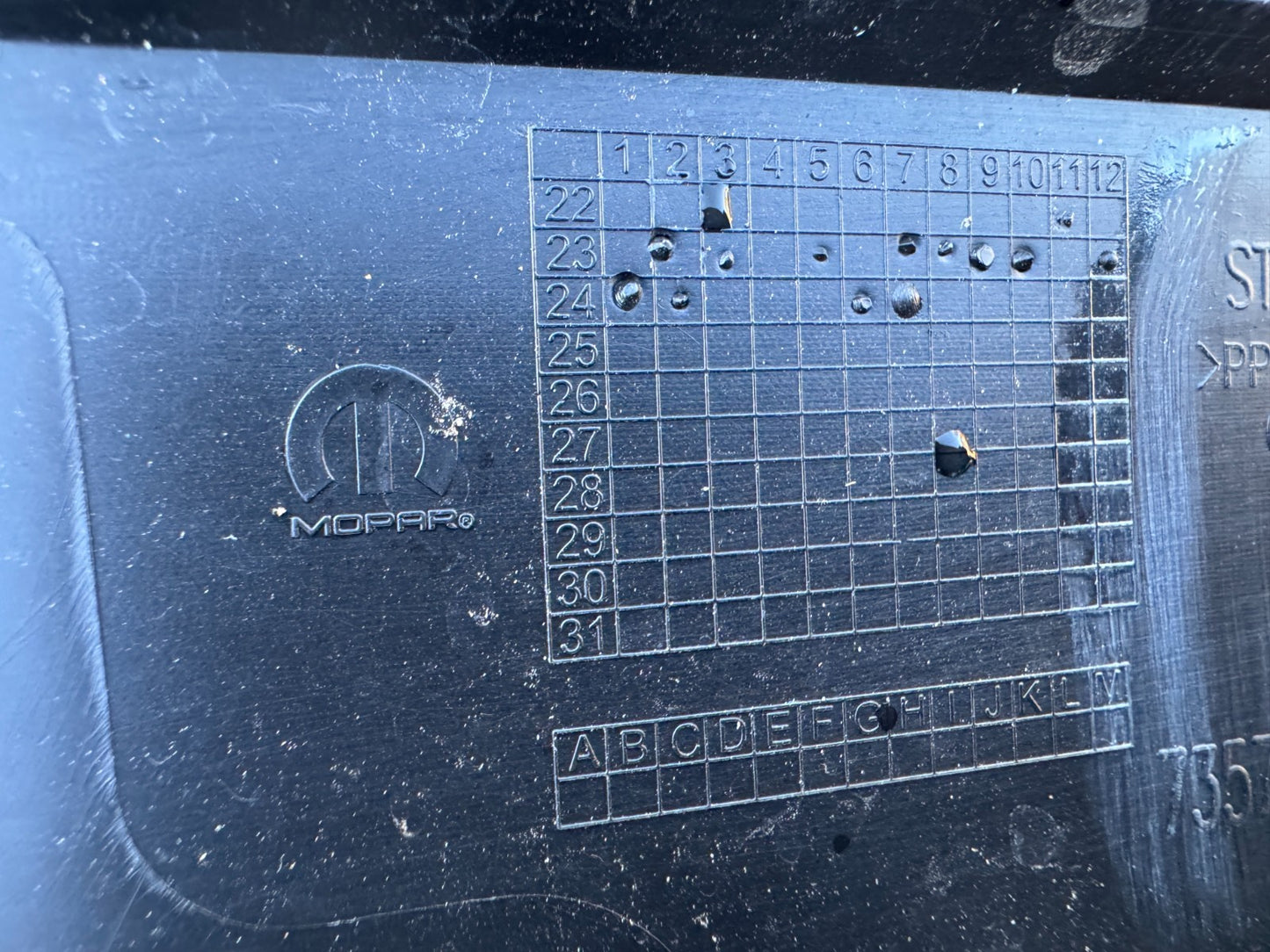 Genuine Fiat 600 600E Right door trim 735771638 RT