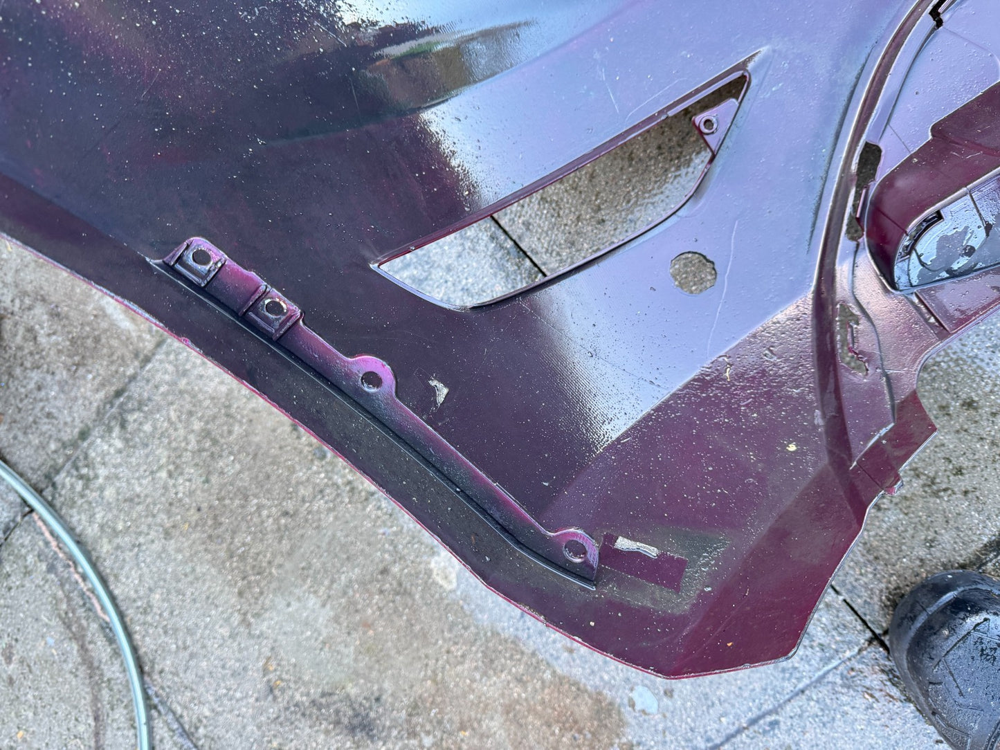 Genuine FORD Focus 2011 Bumper Rear 8A6117K823 Scratched