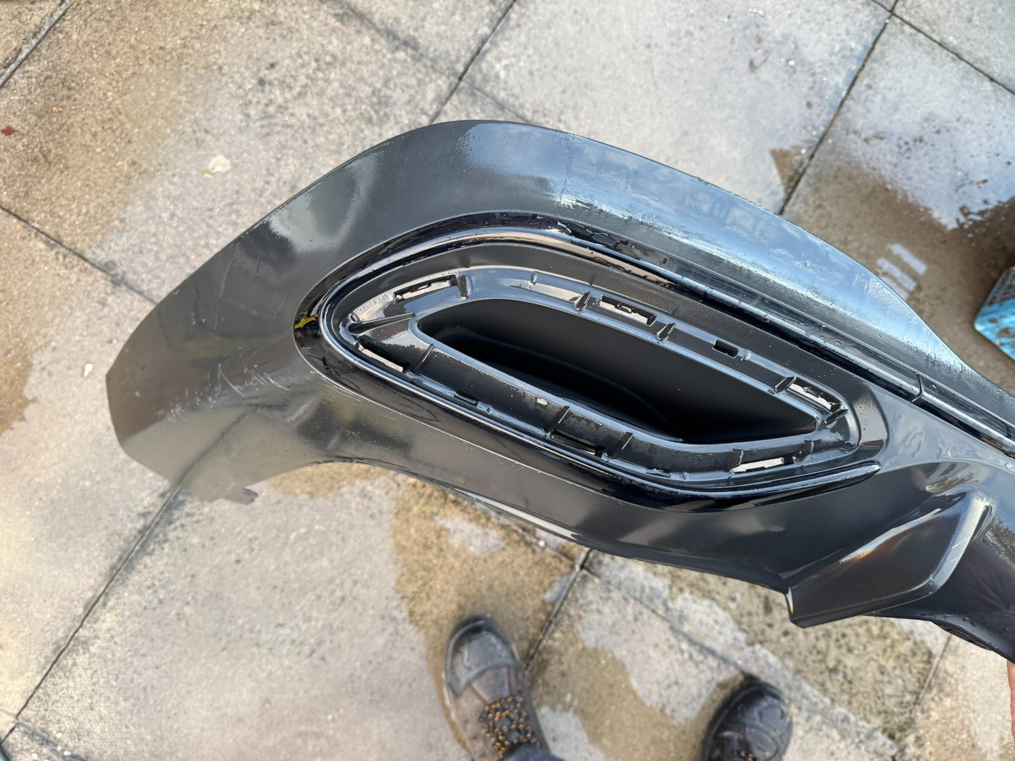 MERCEDES CLA W118 AMG LINE REAR BUMPER LOWER PART 2019 - ON GENUINE A1188850302
