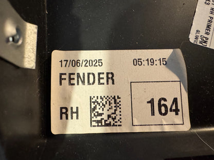 Genuine Volvo XC60 2025 Right Front door trim (molding) 32216696 in primer