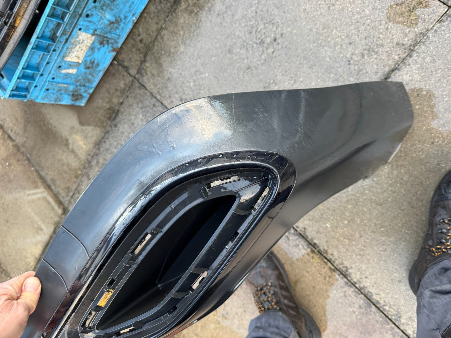 MERCEDES CLA W118 AMG LINE REAR BUMPER LOWER PART 2019 - ON GENUINE A1188850302