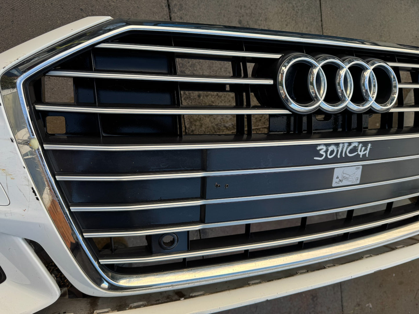 Audi A6 2018 onwards Front Bumper & Grill & Various Support Brackets