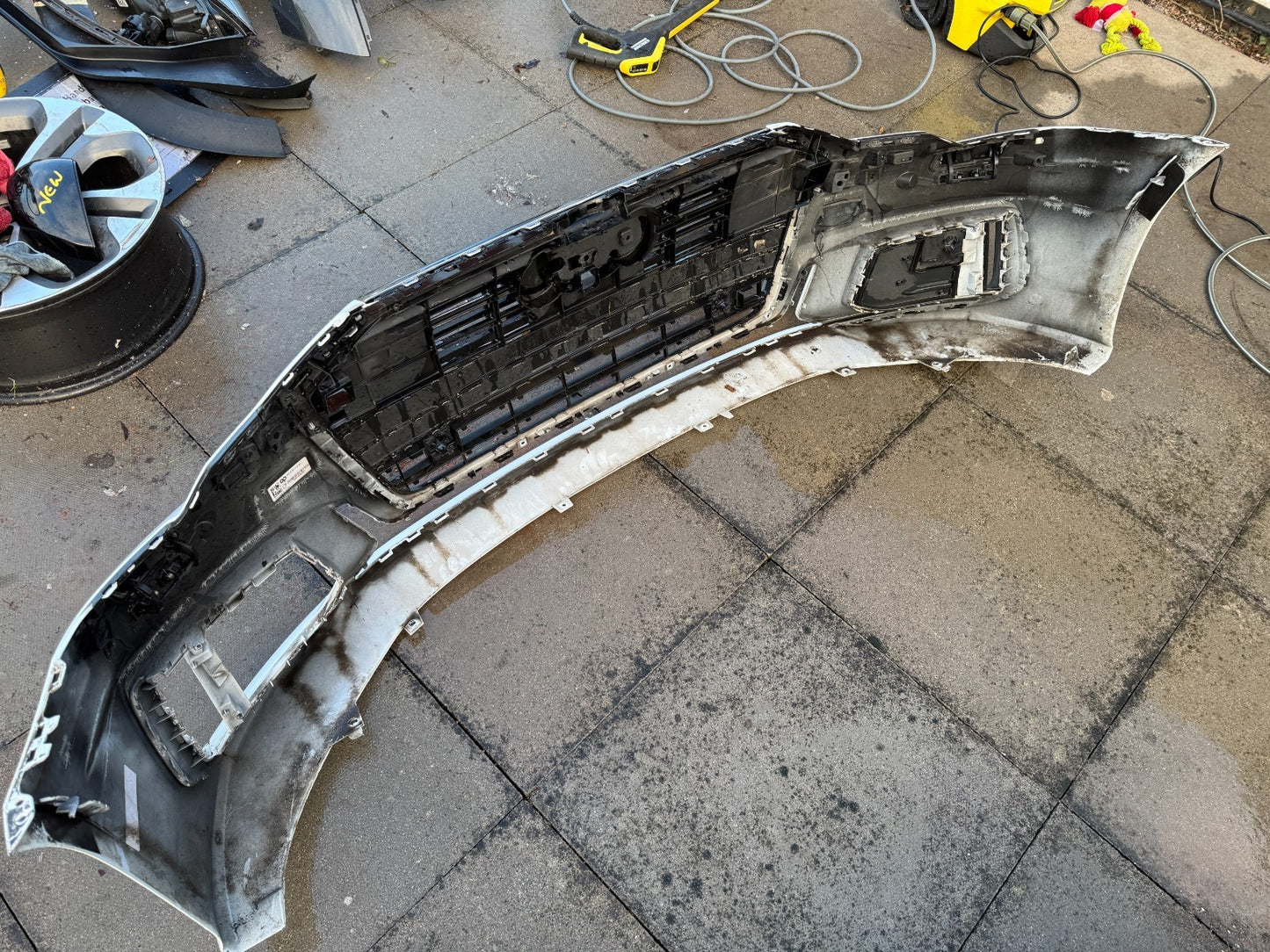 Audi A6 2018 onwards Front Bumper & Grill & Various Support Brackets