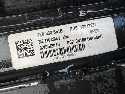 Audi A6 2018 onwards Front Bumper & Grill & Various Support Brackets