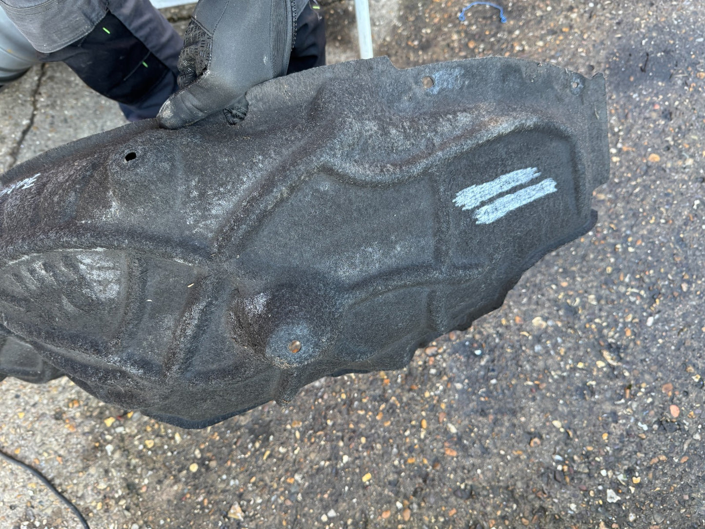 BMW 1 2 Series F40 F44 Driver O/S Right Rear Wheel Arch Liner Trim 7484192