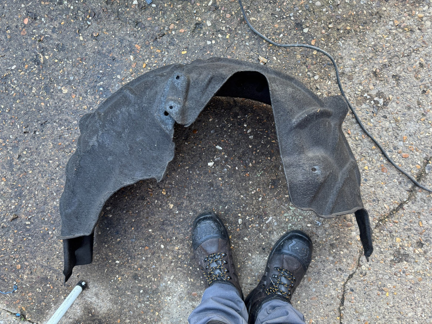 BMW 1 2 Series F40 F44 Driver O/S Right Rear Wheel Arch Liner Trim 7484192