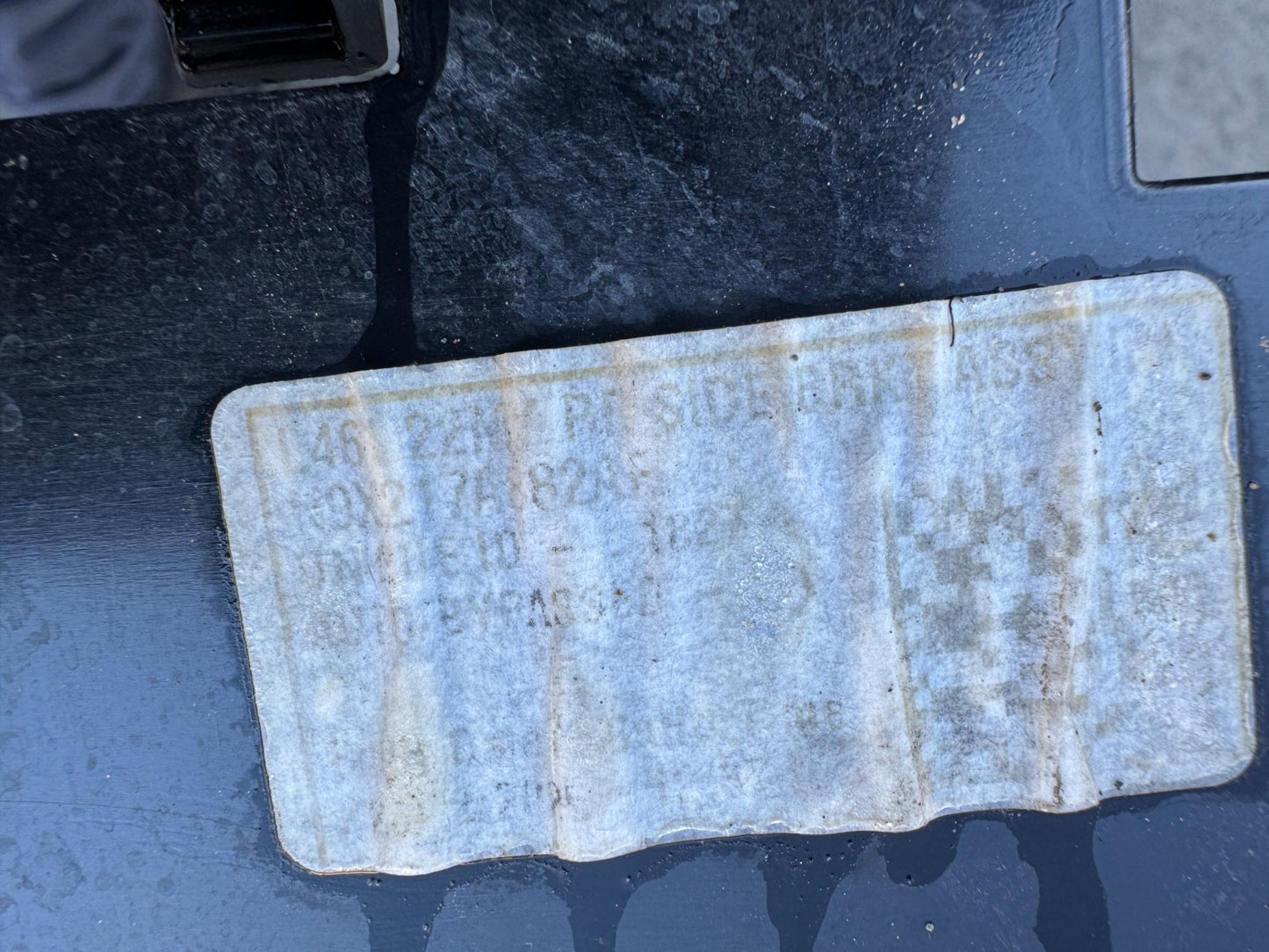 2025 RANGE ROVER SPORT MK3 L461 AUTOBIOGRAPHY BUMPER BRACKET LEFT N9X217A882A