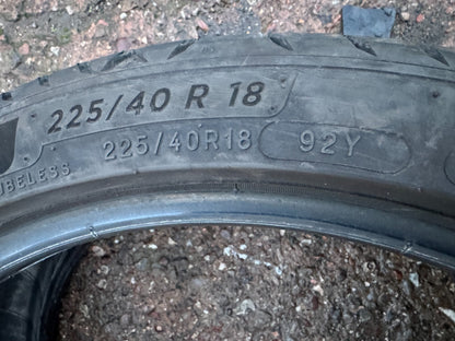 1x MICHELIN PRIMACY 4 255/40 R18 992 4-4.5 mm 2024 tyre 255 40 18 no repairs
