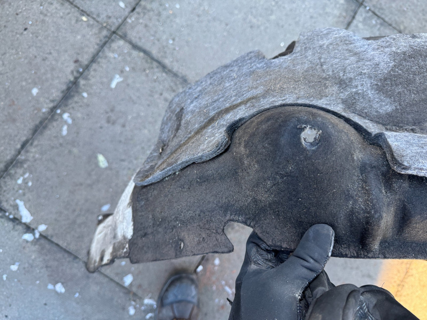 MERCEDES C series W205 2014-2018 Wing Arch Liner Rear Right Side A2056900830