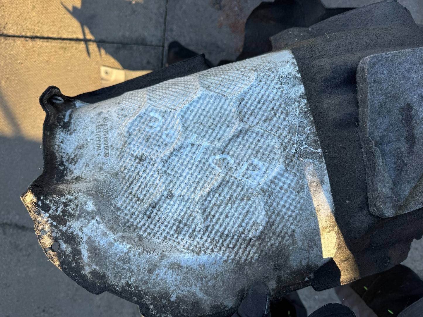 MERCEDES C series W205 2014-2018 Wing Arch Liner Rear Right Side A2056900830