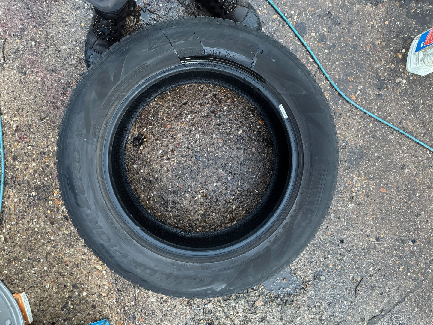 255/60/R20 113V M+S PIRELLI SCORPION ZERO ALL SEASON LR SINGLE TYRE 6.5MM TREAD