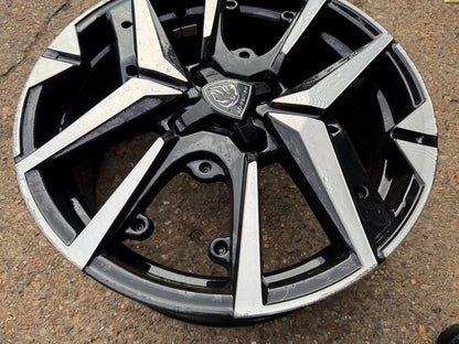 1x 2023 Genuine Peugeot 208 Hybrid GT Mk2 17” Alloy Wheel Rim 7Jx17 9851308480