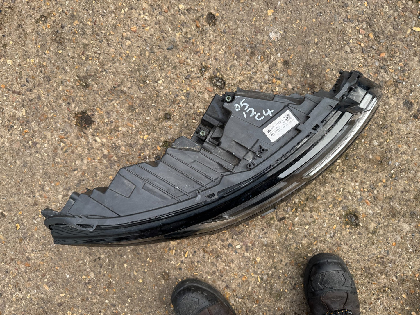 19-ON RANGE ROVER EVOQUE L551 FRONT RIGHT LOW LT HEADLIGHT M8D213W029AB DAMAGED