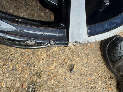 1x 2023 Genuine Peugeot 208 Hybrid GT Mk2 17” Alloy Wheel Rim 7Jx17 9851308480