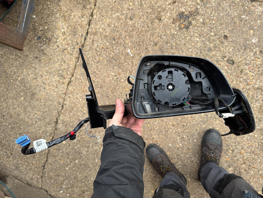 TESLA MODEL 3 WING DOOR MIRROR FRONT RIGHT 2019-2024 1592034-00-C