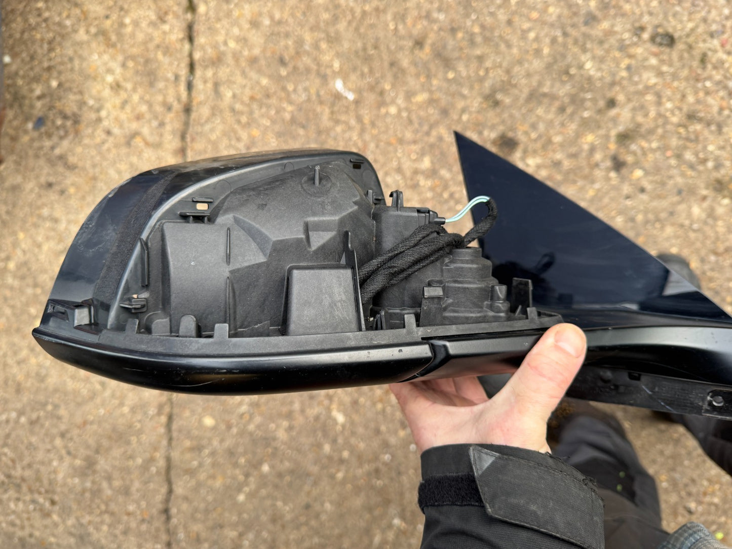 TESLA MODEL 3 WING DOOR MIRROR FRONT RIGHT 2019-2024 1592034-00-C