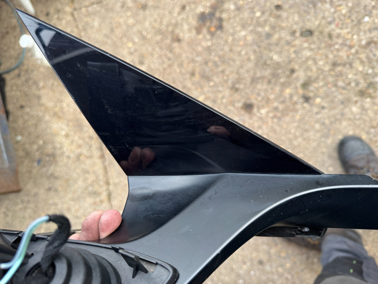 TESLA MODEL 3 WING DOOR MIRROR FRONT RIGHT 2019-2024 1592034-00-C