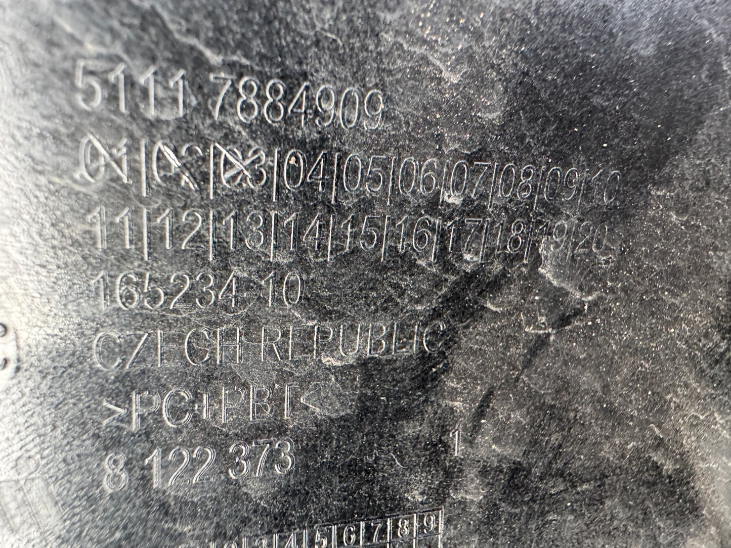 Genuine BMW X2 Towing Eye Cover 7884909 Black 2024