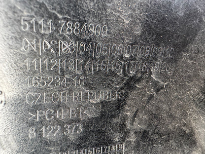 Genuine BMW X2 Towing Eye Cover 7884909 Black 2024