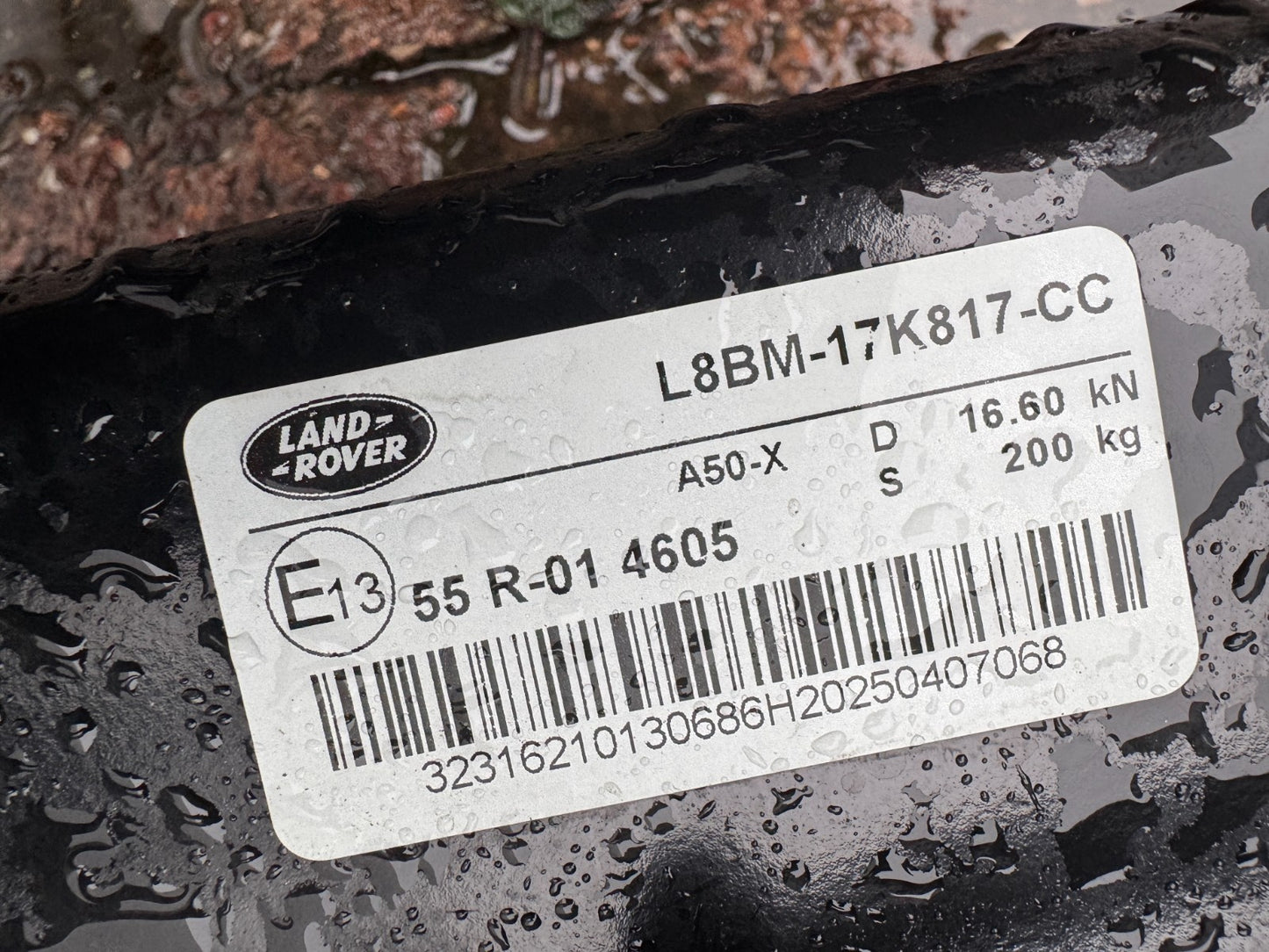 2025 LAND ROVER DEFENDER 130 TOW BAR BEAM ONLY NO HITCH L663 L8BM-17K817-CC