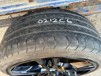 BMW 1 2 SERIES F40 F44 18'' BLACK SCRATCHED ALLOY WHEEL 8092352