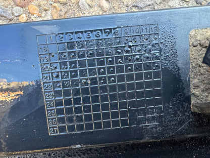 RANGE ROVER EVOQUE L551  2018-2024 GENUINE FRONT BUMPER LOWER GRILLE