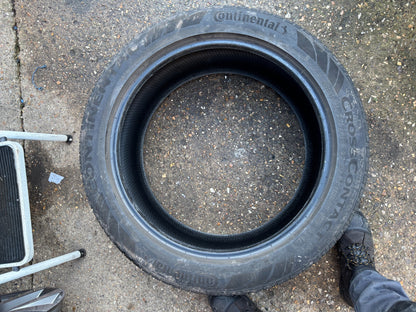 275 45 22 CONTINENTAL CROSSCONTACT RX 115W M+S LR 6.5mm NO REPAIRS (4 available)