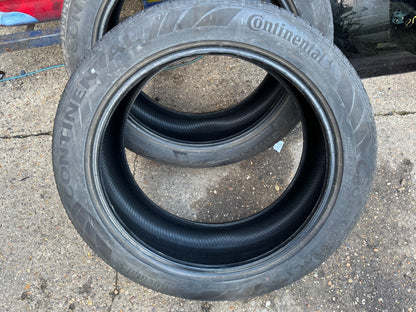 275 45 22 CONTINENTAL CROSSCONTACT RX 115W M+S LR 6.5mm NO REPAIRS (4 available)