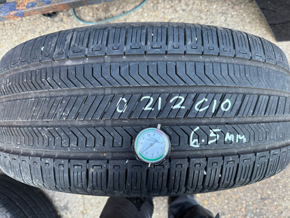 275 45 22 CONTINENTAL CROSSCONTACT RX 115W M+S LR 6.5mm NO REPAIRS (4 available)