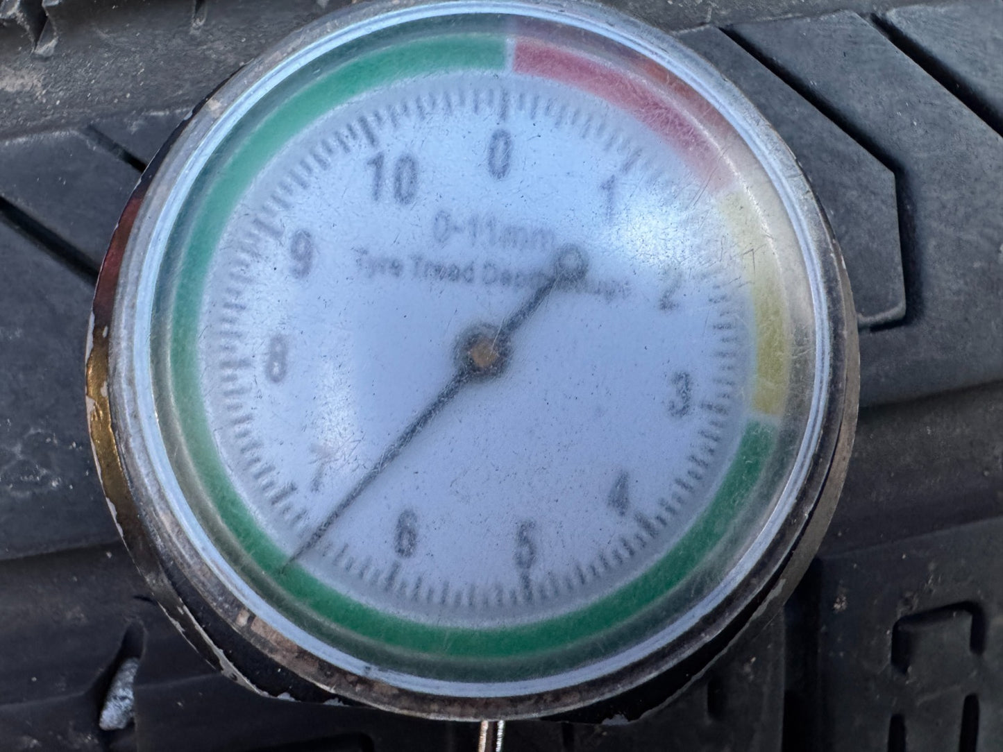 275 45 22 CONTINENTAL CROSSCONTACT RX 115W M+S LR 6.5mm NO REPAIRS (4 available)