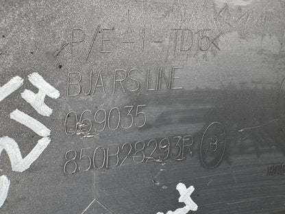 RENAULT CLIO RS LINE 2019 - 2023 GENUINE REAR BUMPER LOWER DIFFUSER 850B28293R