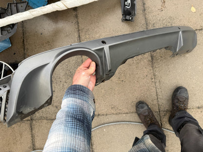 RENAULT CLIO RS LINE 2019 - 2023 GENUINE REAR BUMPER LOWER DIFFUSER 850B28293R