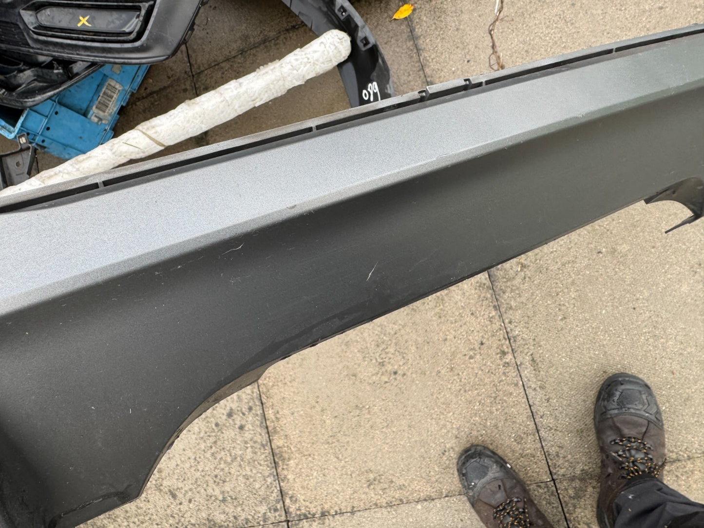 RENAULT CLIO RS LINE 2019 - 2023 GENUINE REAR BUMPER LOWER DIFFUSER 850B28293R