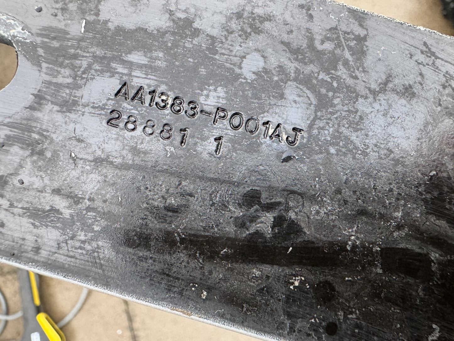 Jeep Wrangler 2021 tailgate trunk boot hinge 68282145AB 2 available