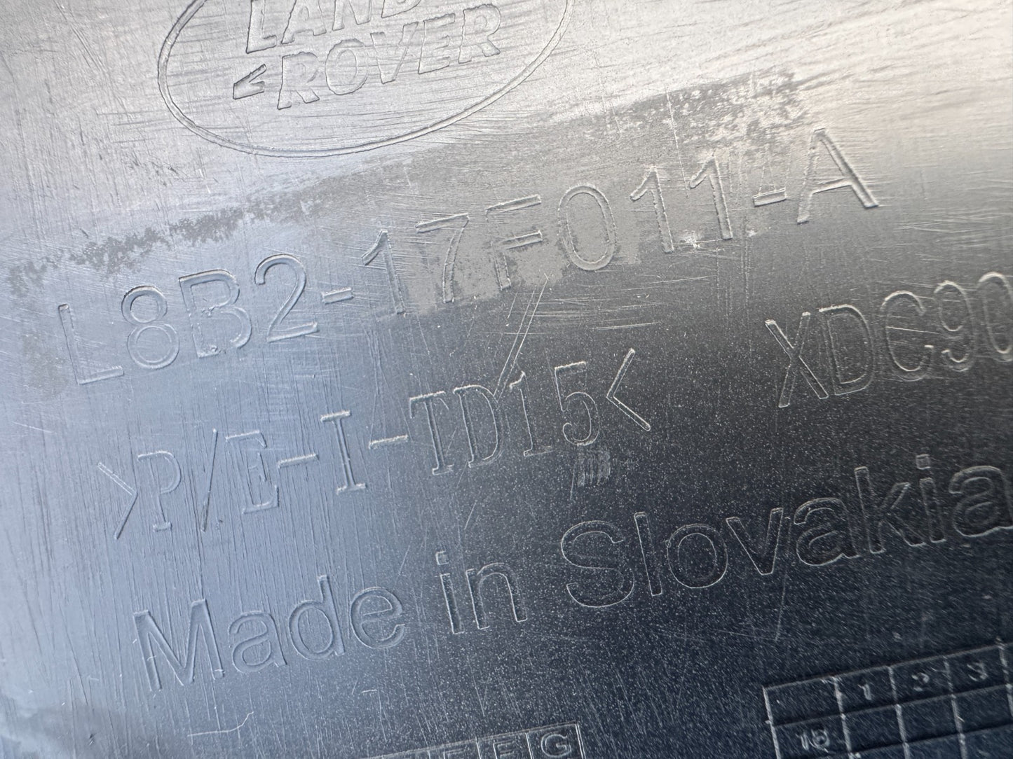 2024 Genuine Land Rover Defender L663 Front Bumper Tow Eye Cover L8B217F011A