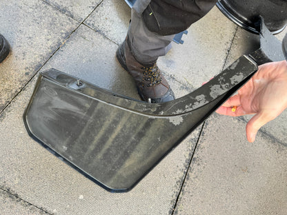 Land Rover Defender L663 Rear Left Mud Flap L8BM286A12BB Genuine missing bolt