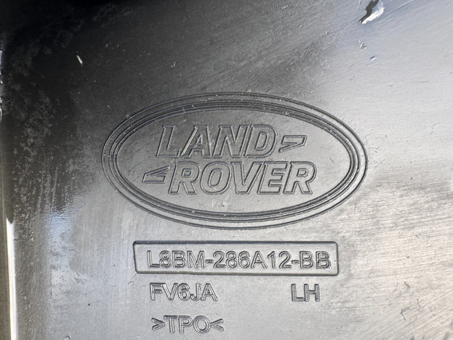 Land Rover Defender L663 Rear Left Mud Flap L8BM286A12BB Genuine missing bolt