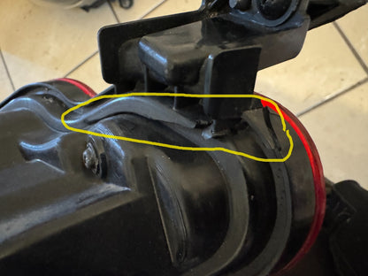 HYUNDAI TUCSON NX4 2020+ REAR LIGHT DRIVER SIDE GENUINE DAMAGED 92406-N7400