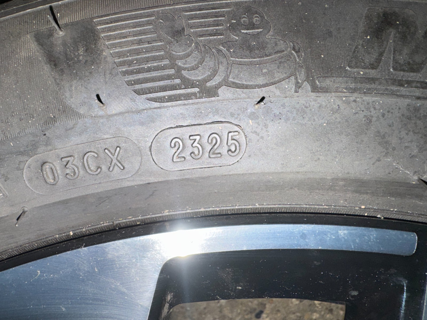 1x 2025 VOLVO 20" XC 60 alloy wheel 32461367 Original 20x8J and 6mm tyre