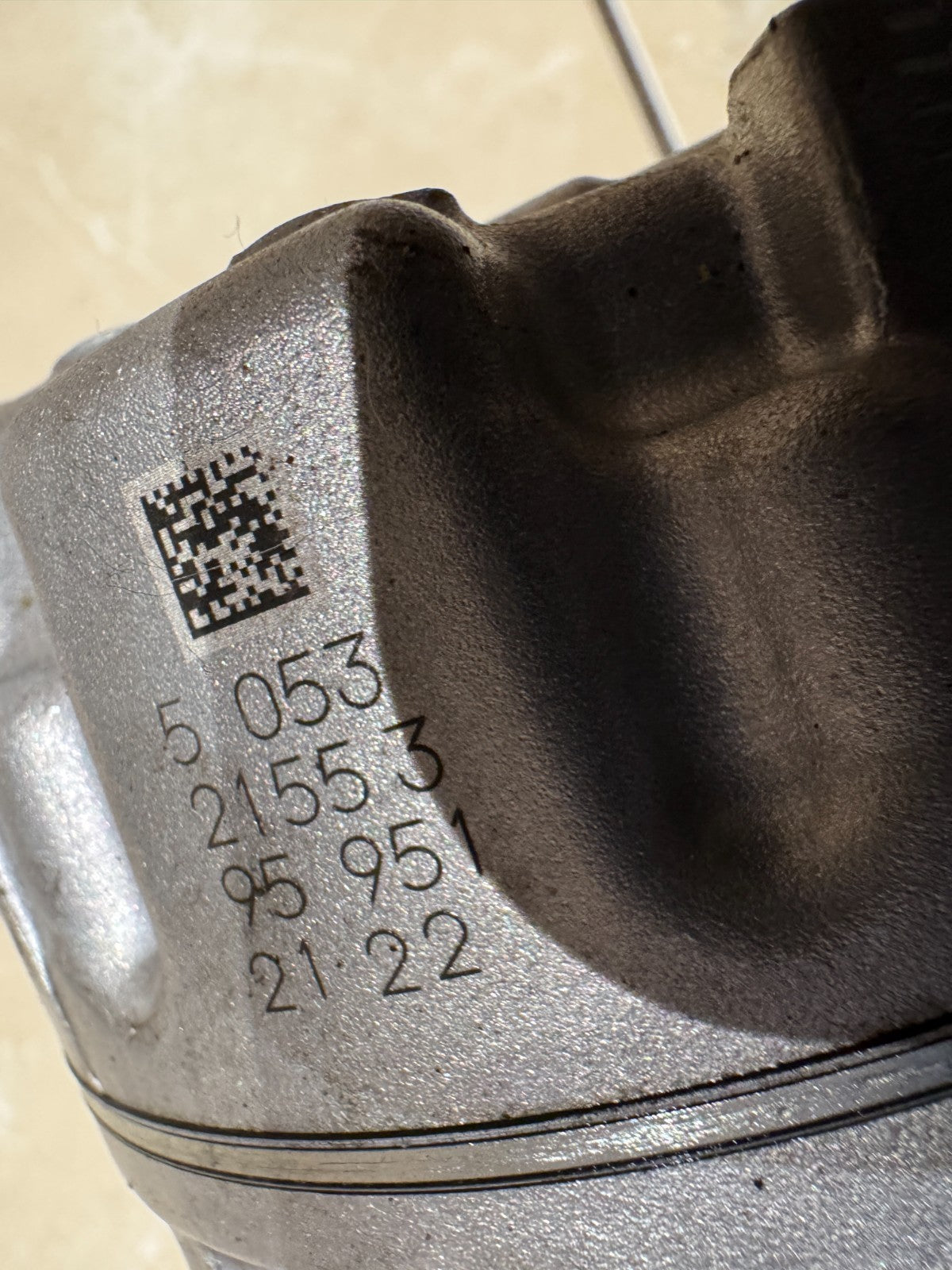 2024 MK7219D629BA MK72-19D629-BA COMPRESSORE AC CLIMA LAND ROVER DAMAGED