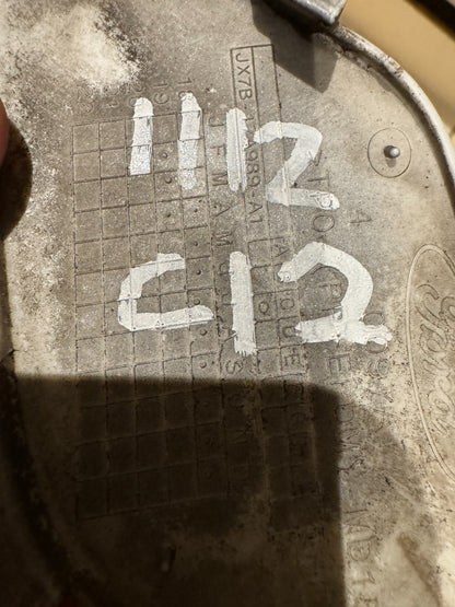 JX7B-17A989-S GENUINE FORD FOCUS ST LINE FRONT BUMBER TOW EYE COVER VERY GOOD